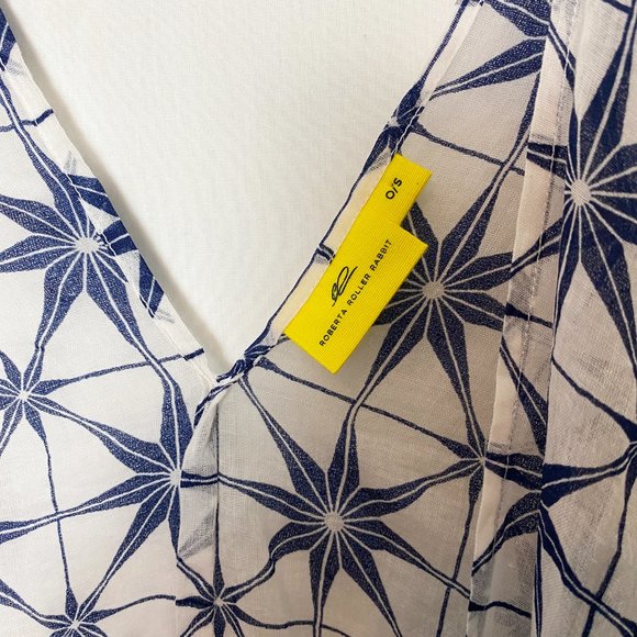 Roberta Roller Rabbit Ltd Edition Beach Shrug Swim Cover Up One Size - Picture 4 of 11